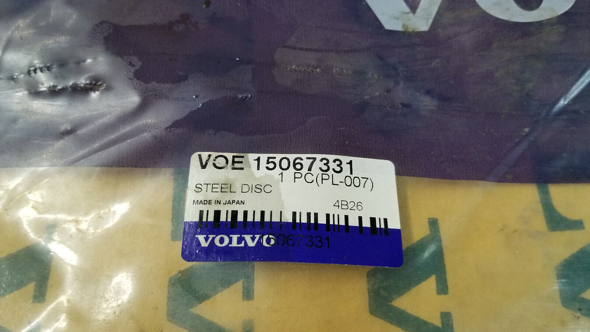 VOE15067331 VOLVO PLATE 15067331