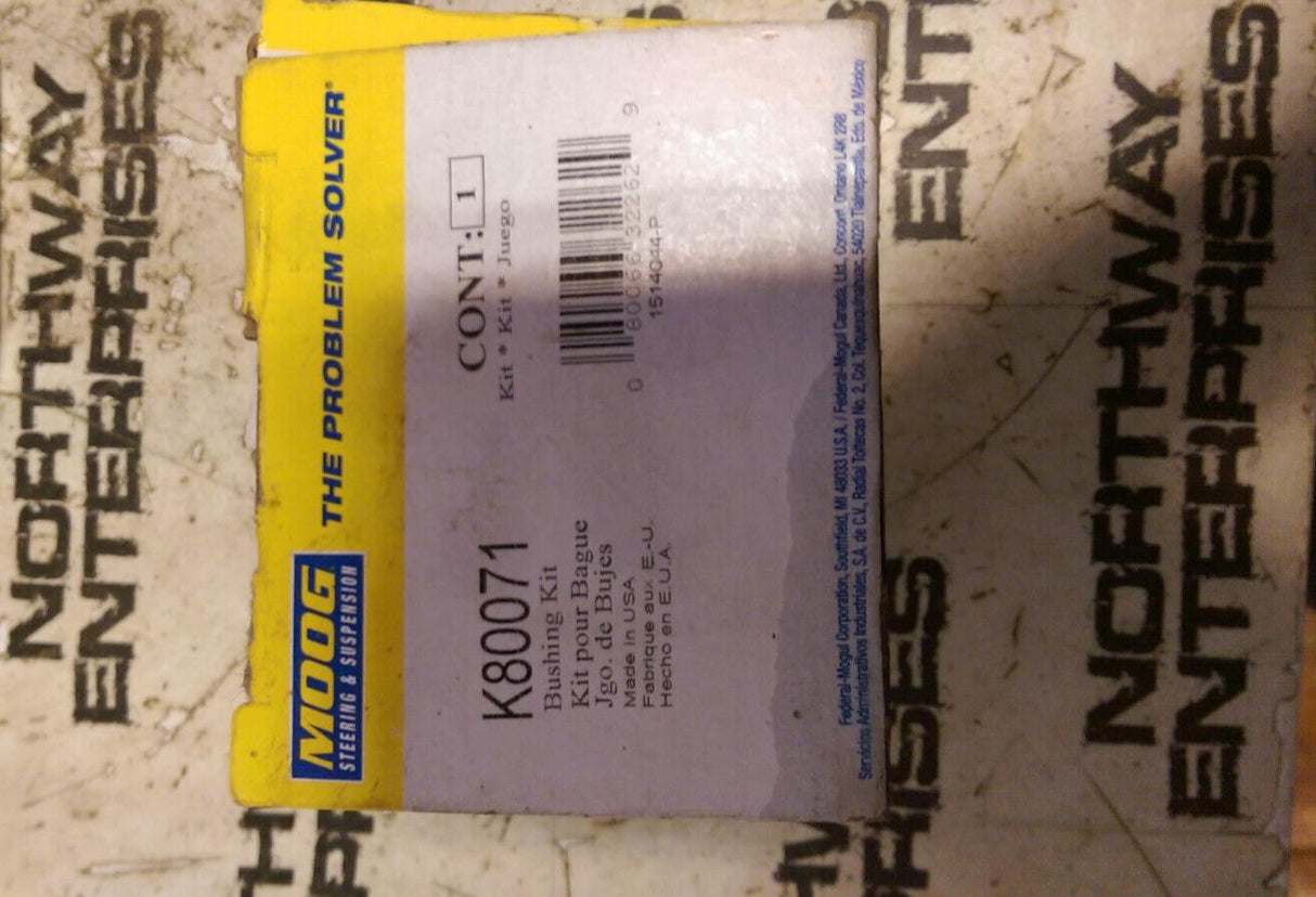 Moog K80071 3/4" Rear Sway Bar Frame Bushing