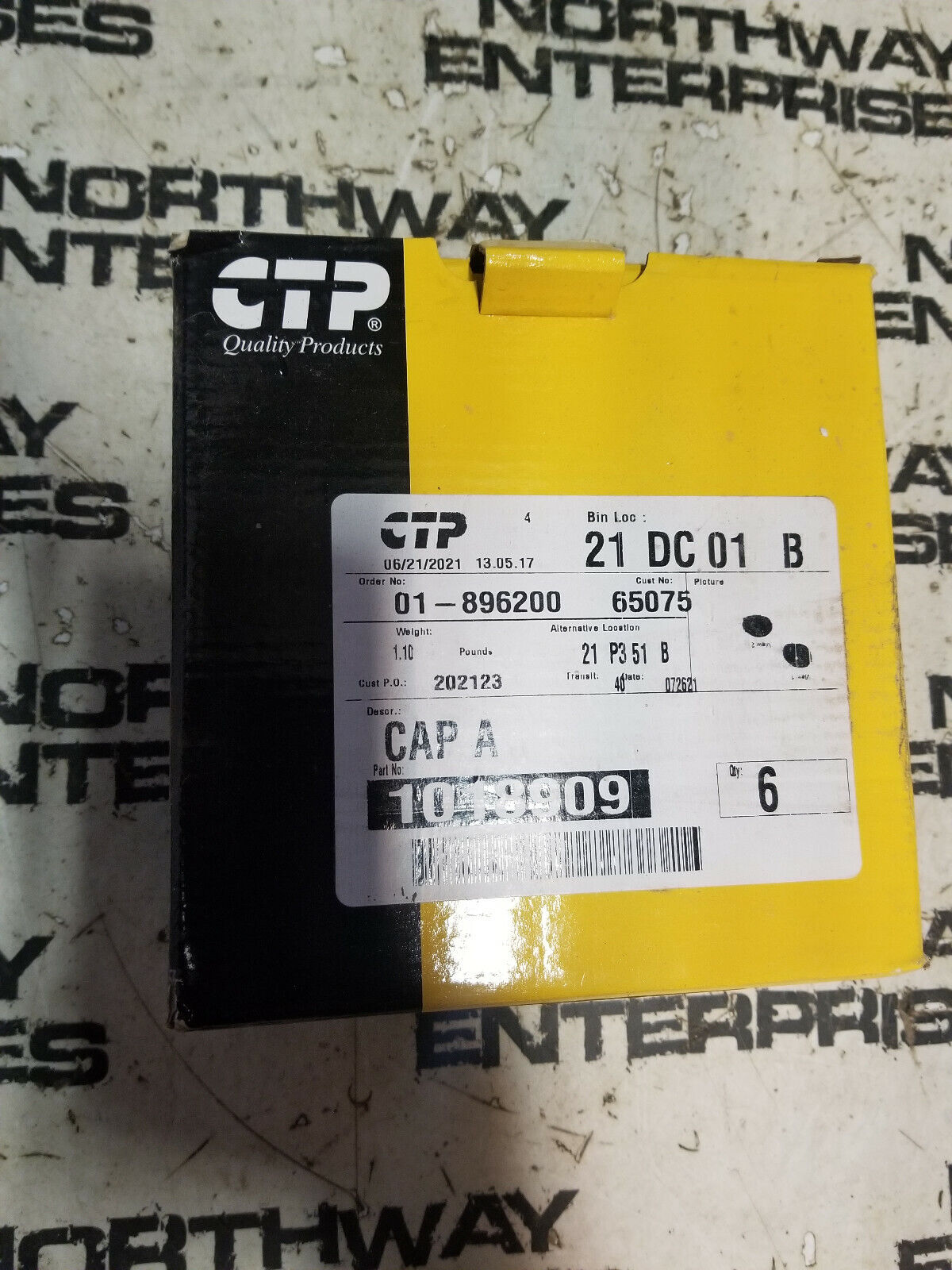 1018909 CTP FUEL CAP