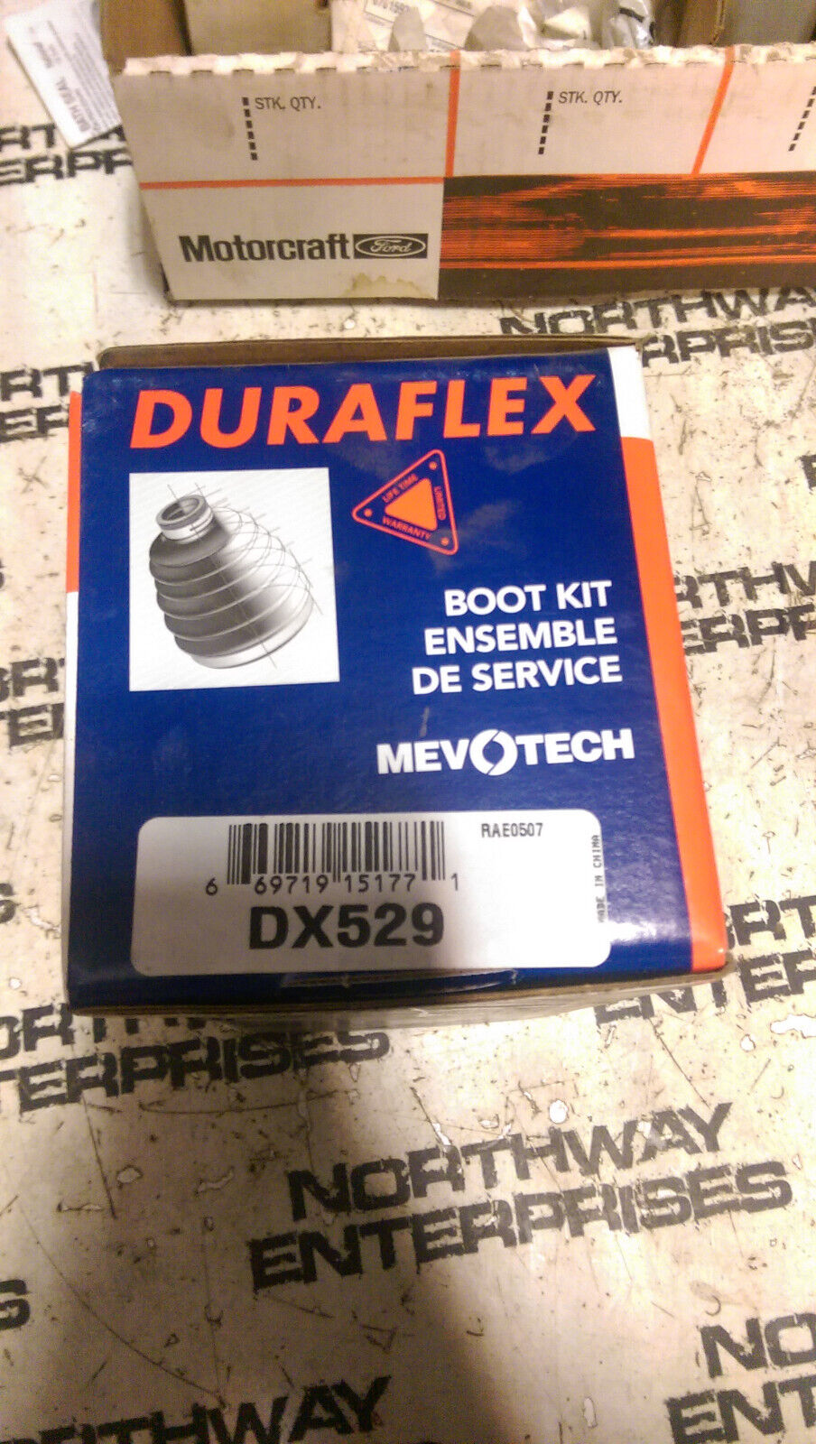 DX529 DURAFLEX CVJOINT BOOT