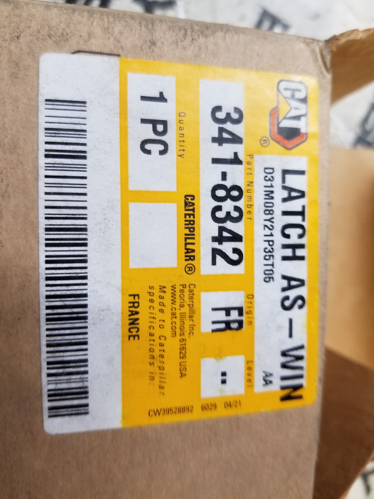 341-8342 Ventilation Window Latch 3418342