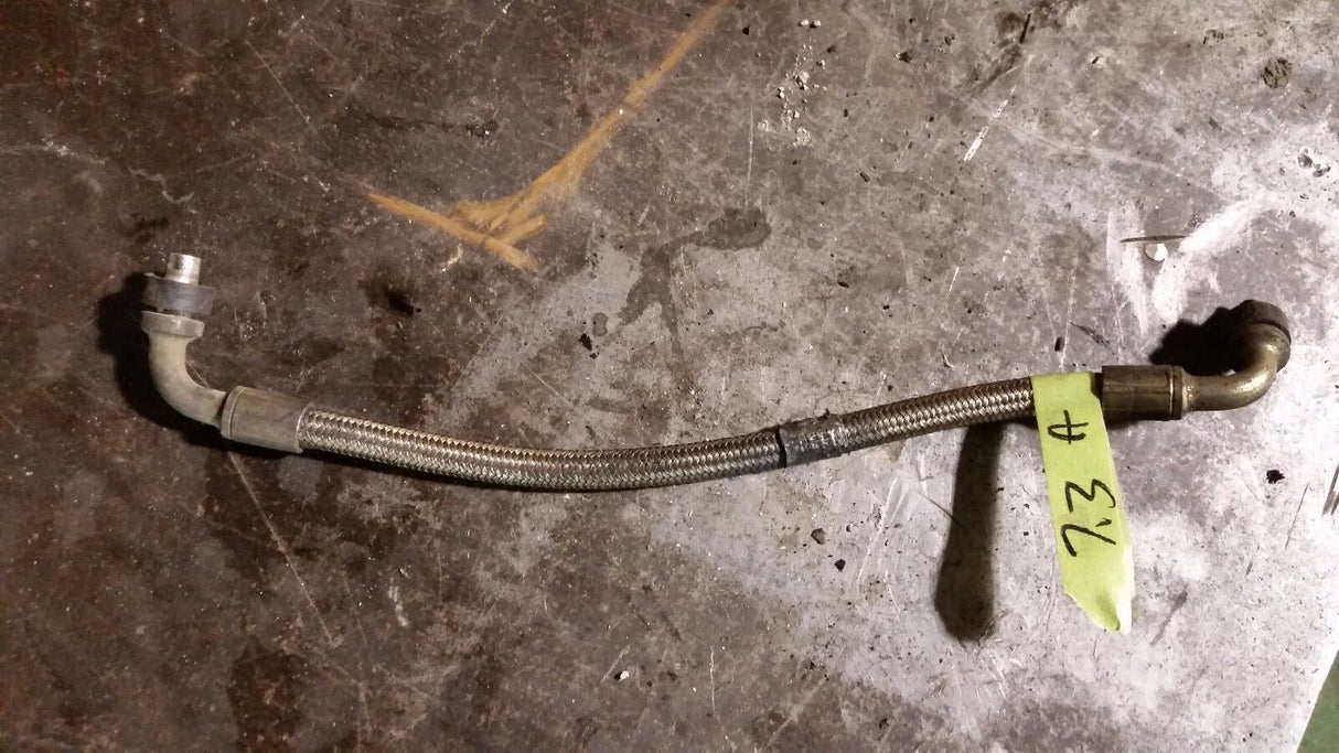 99-02 7.3 7.3L International Ford Powerstroke HPOP BRAIDED OIL LINE