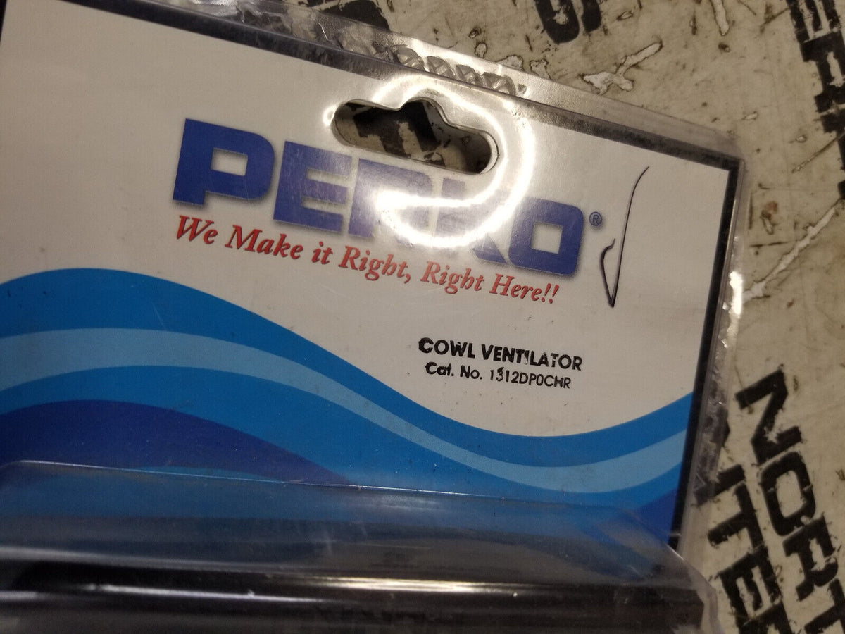Perko 1312DP0CHR Cowl Ventilator - Chrome Plated 3" Duct