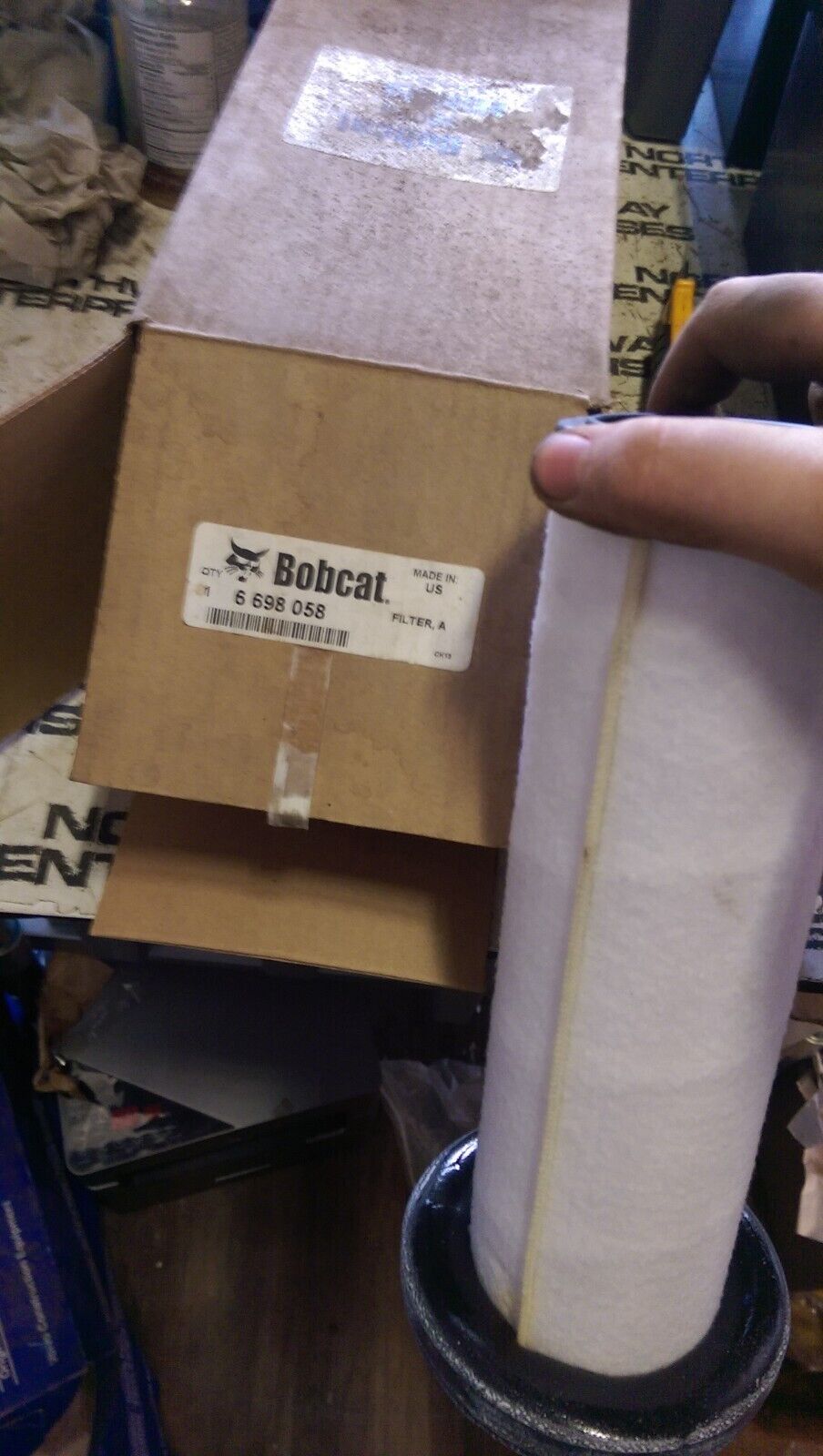 BOBCAT 6698058 INNER AIR FILTER