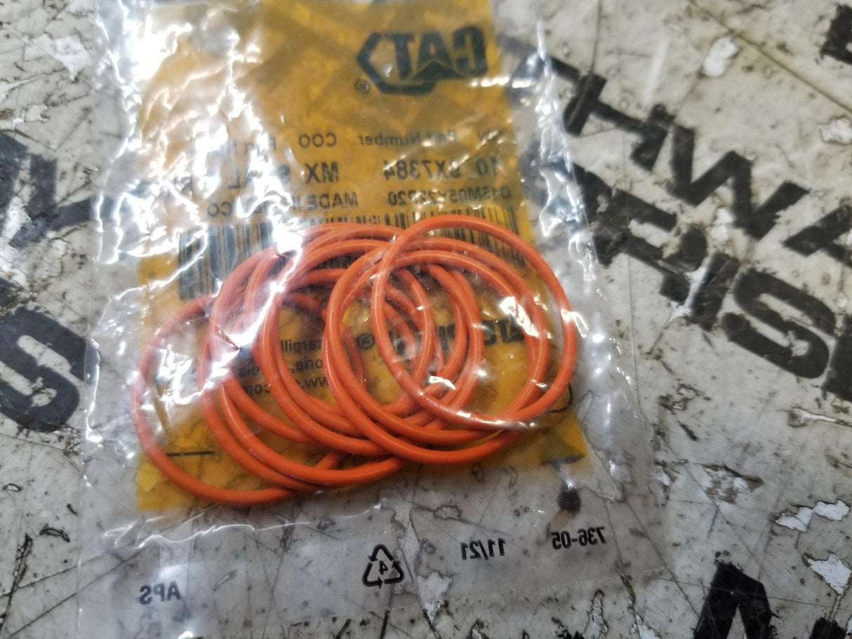 PACK OF 10 SEALS - 9X-7384 1.78 x 26.7mm 78A HNBR O-Ring 9X7384