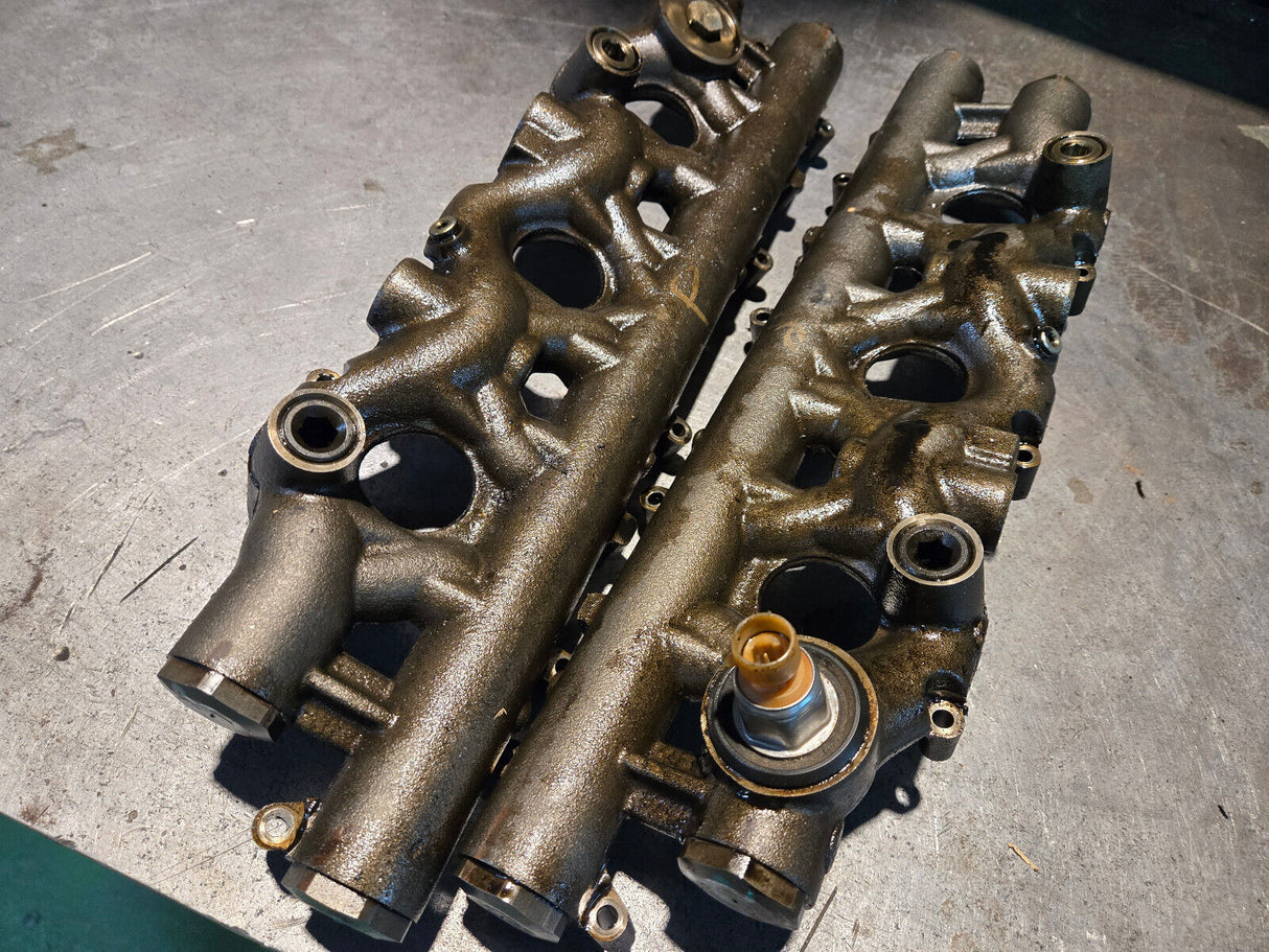 Ford OEM F250 F350 F450 6.0 Driver INJECTOR HIGH PRESSURE OIL RAIL SET 1858350C1