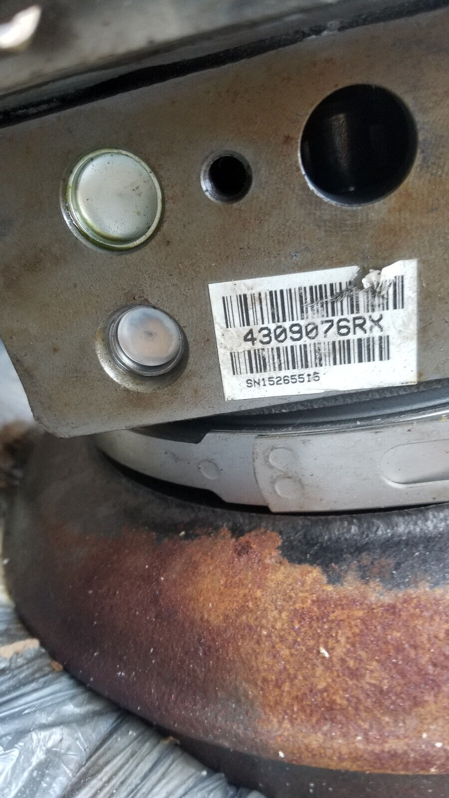 4309076RX 3774601 CUMMINS ISX HE561VE TURBOCHARGER, OEM HOLSET BRAND NEW NO CORE