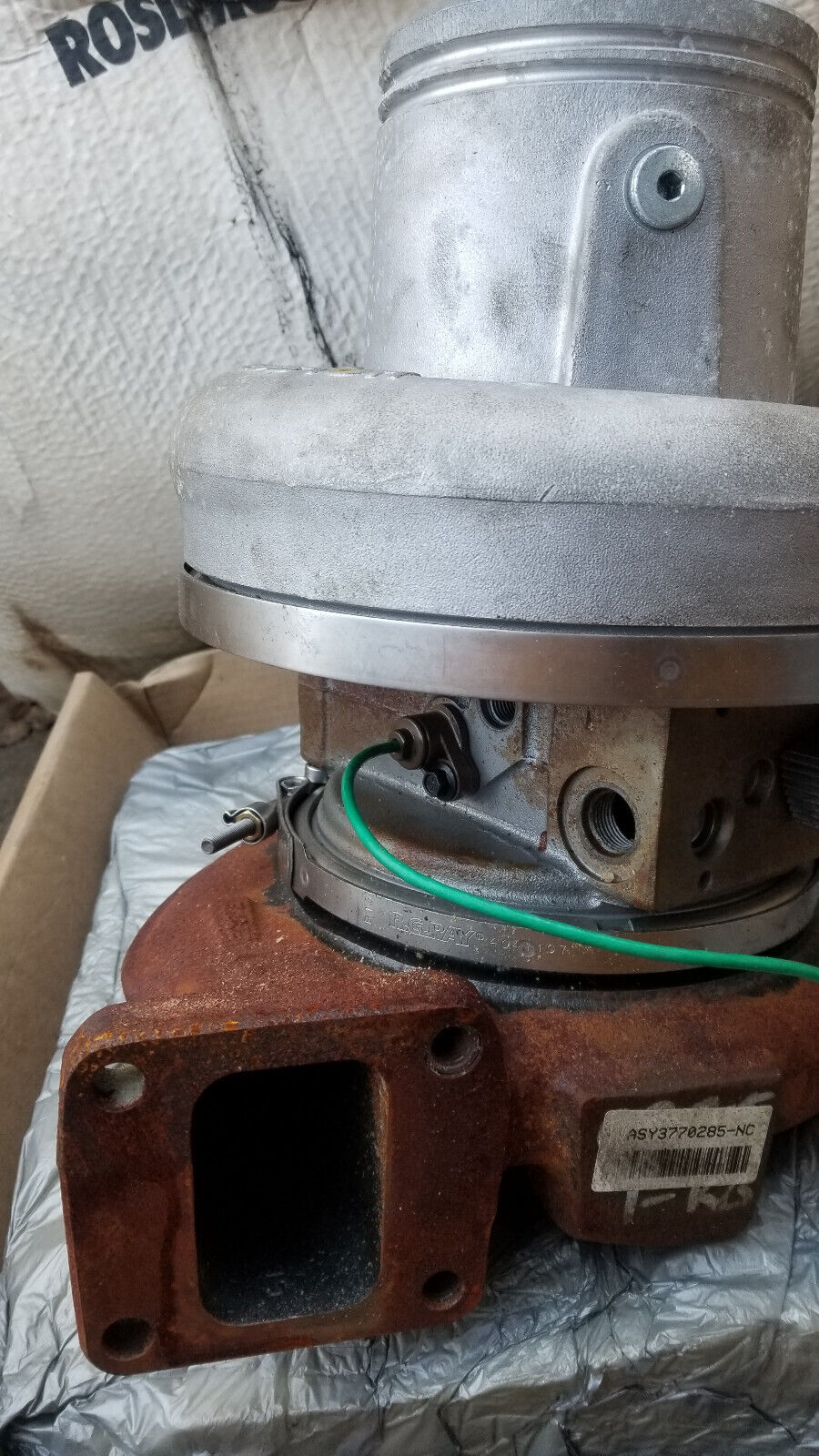 4309076RX 3774601 CUMMINS ISX HE561VE TURBOCHARGER, OEM HOLSET BRAND NEW NO CORE