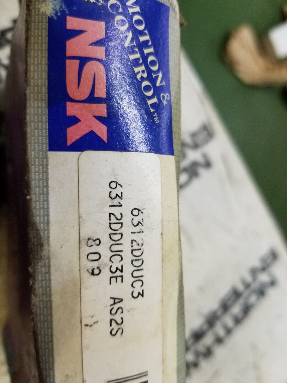 NSK 6312DDUC3 Ball Bearing 6300 SERIES 6312DDUC3E