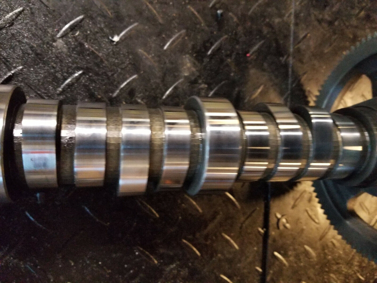 POLISHED 2003-2010 Ford 6.0L 6.4L Powerstroke F250 F350 Diesel Camshaft w/Gear