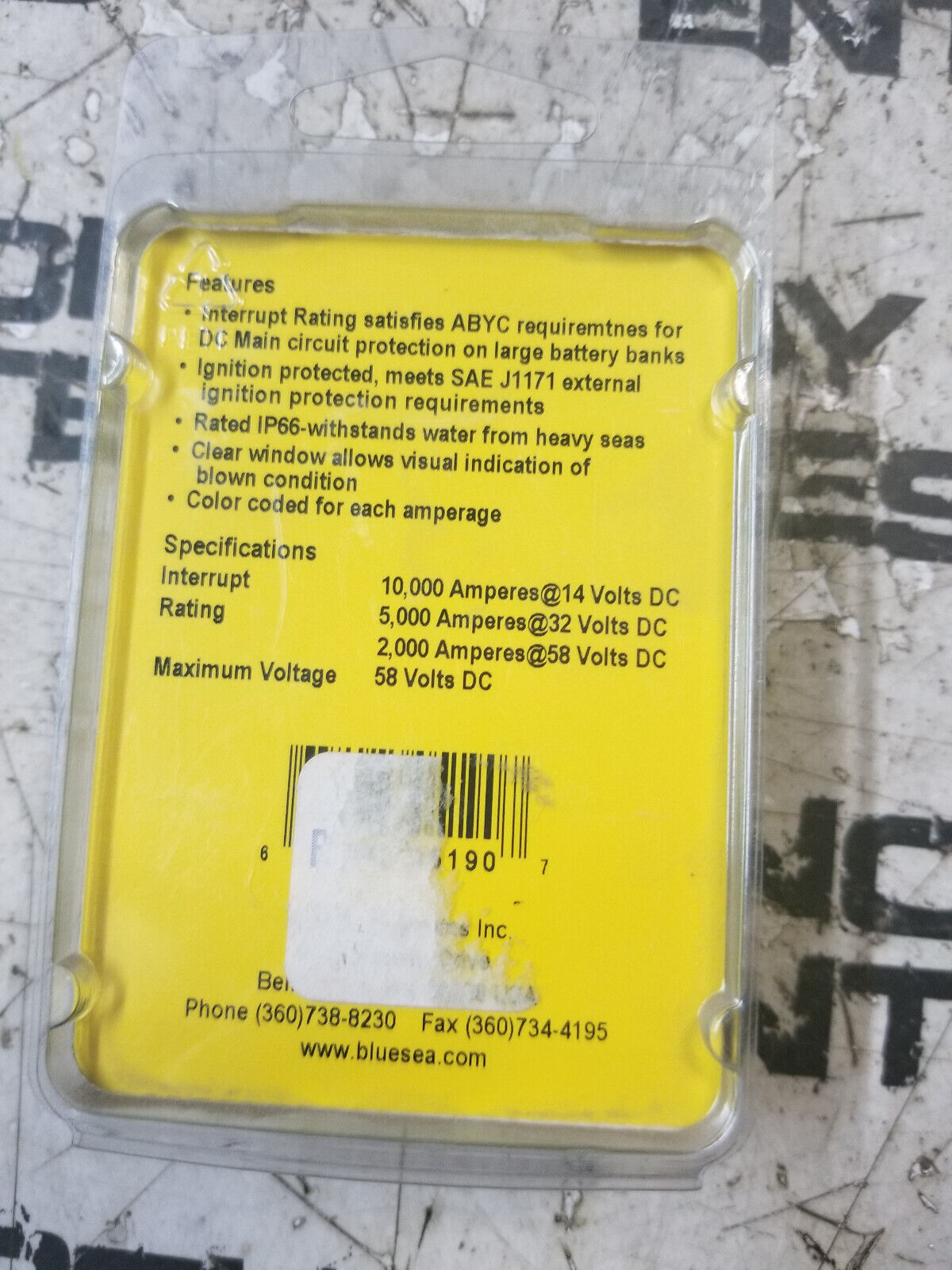 Blue Sea 300a Fuse Terminal #5190