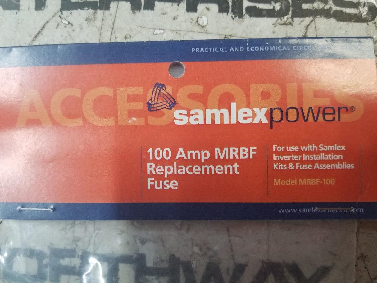 Samlex Replacement Terminal 100a Fuse Retail MRBF-100