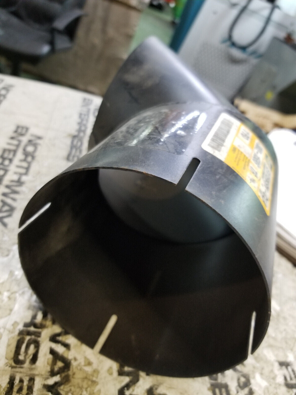OEM CATERPILLAR CAT 383-1586 EXHAUST STACK COLLECTOR 3831586 1932870, 193-2870