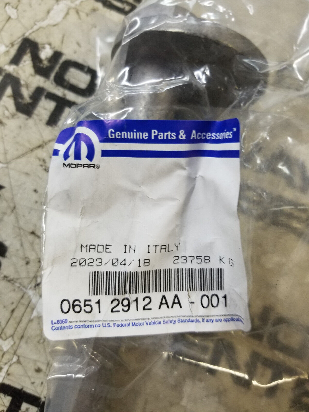 MOPAR BOLT 06512912AA
