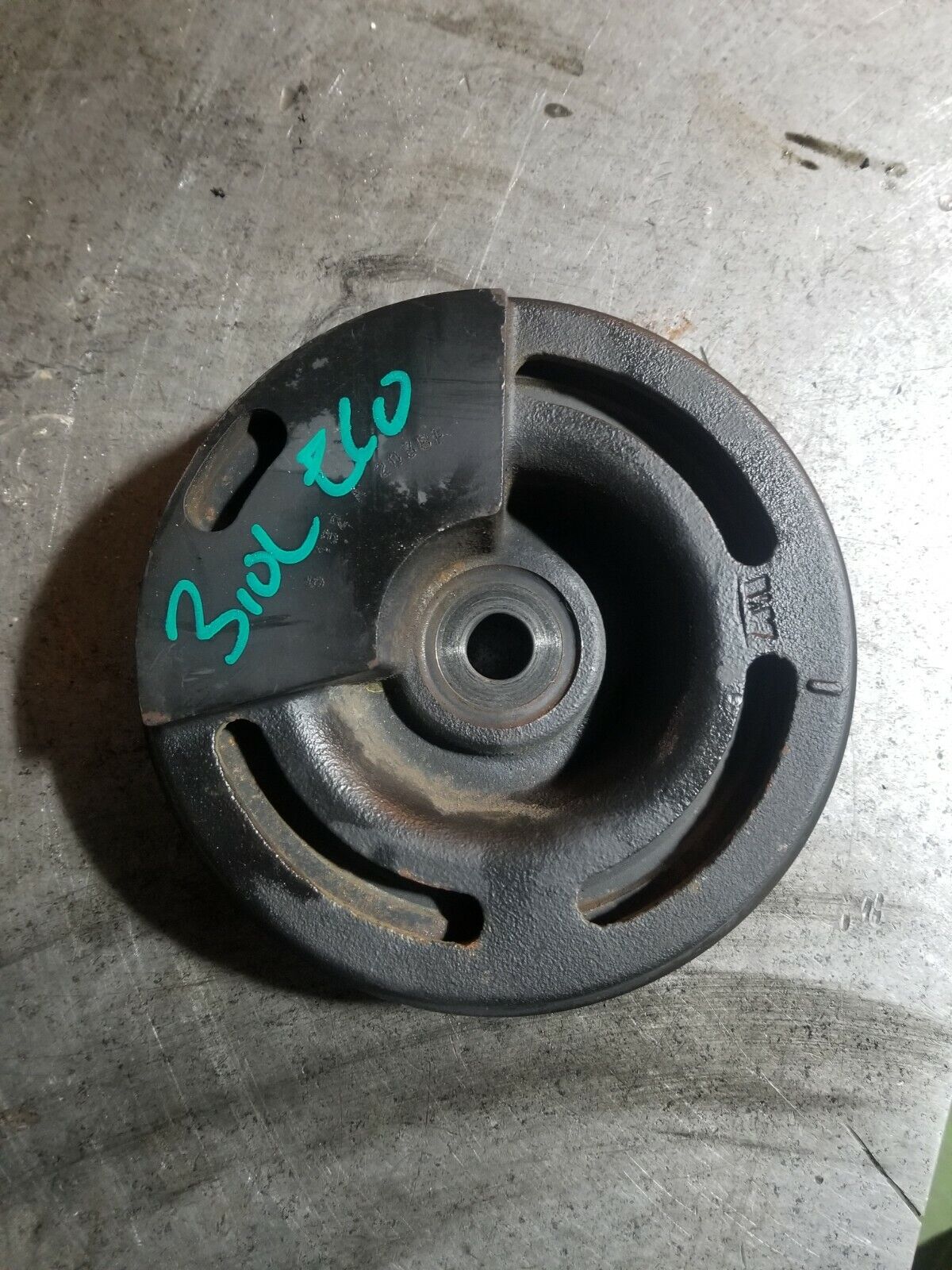 68147497AA 3.0L ECODIESEL USED HARMONIC BALANCER CRANK DAMPER