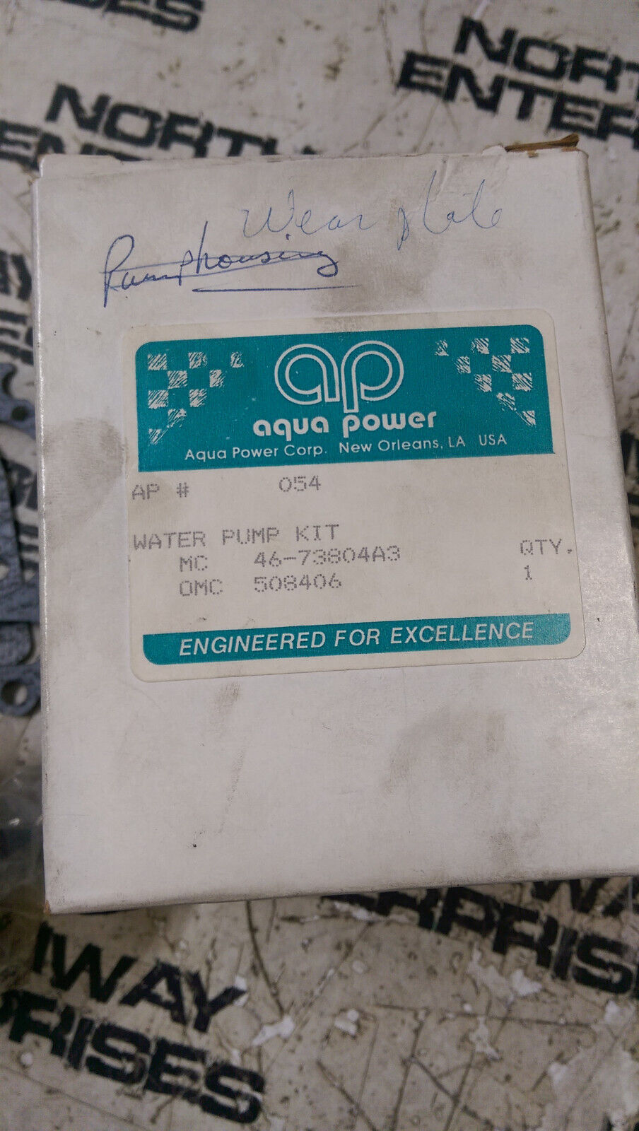 Water Pump Impeller Kit for Mercury 75 80 90 115 140 150 Hp 18-3314 46-73804A3