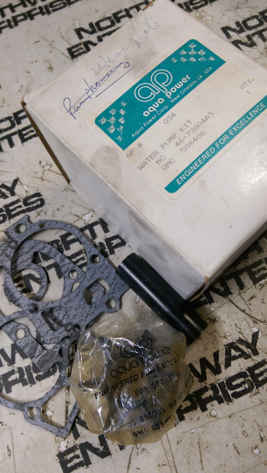 Water Pump Impeller Kit for Mercury 75 80 90 115 140 150 Hp 18-3314 46-73804A3