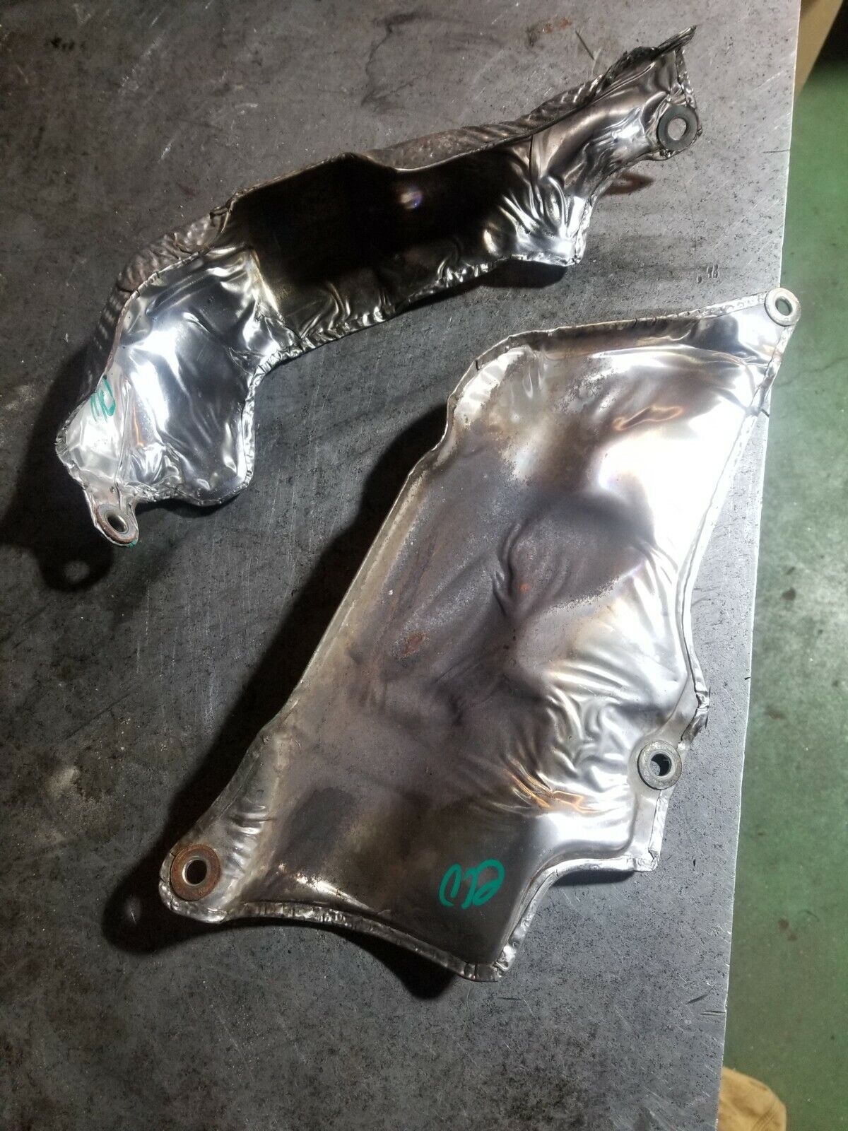 68247833AA 68242020AA 2014-2019 3.0L ECODIESEL HEAT SHIELDS