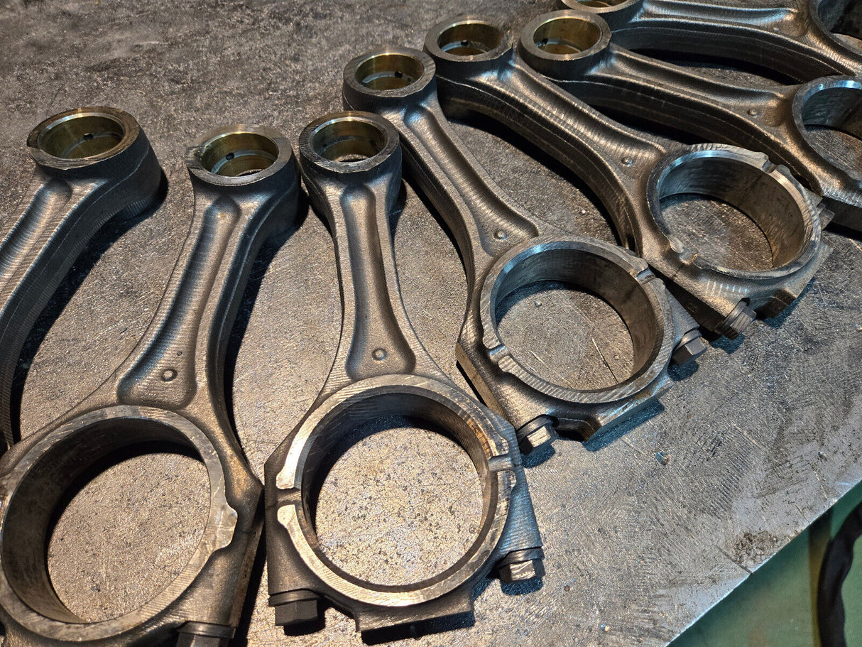 07-10 2007-2010 DURAMAX 6.6 6.6L LBZ LMM ENGINE CONNECTING ROD SET 97352631