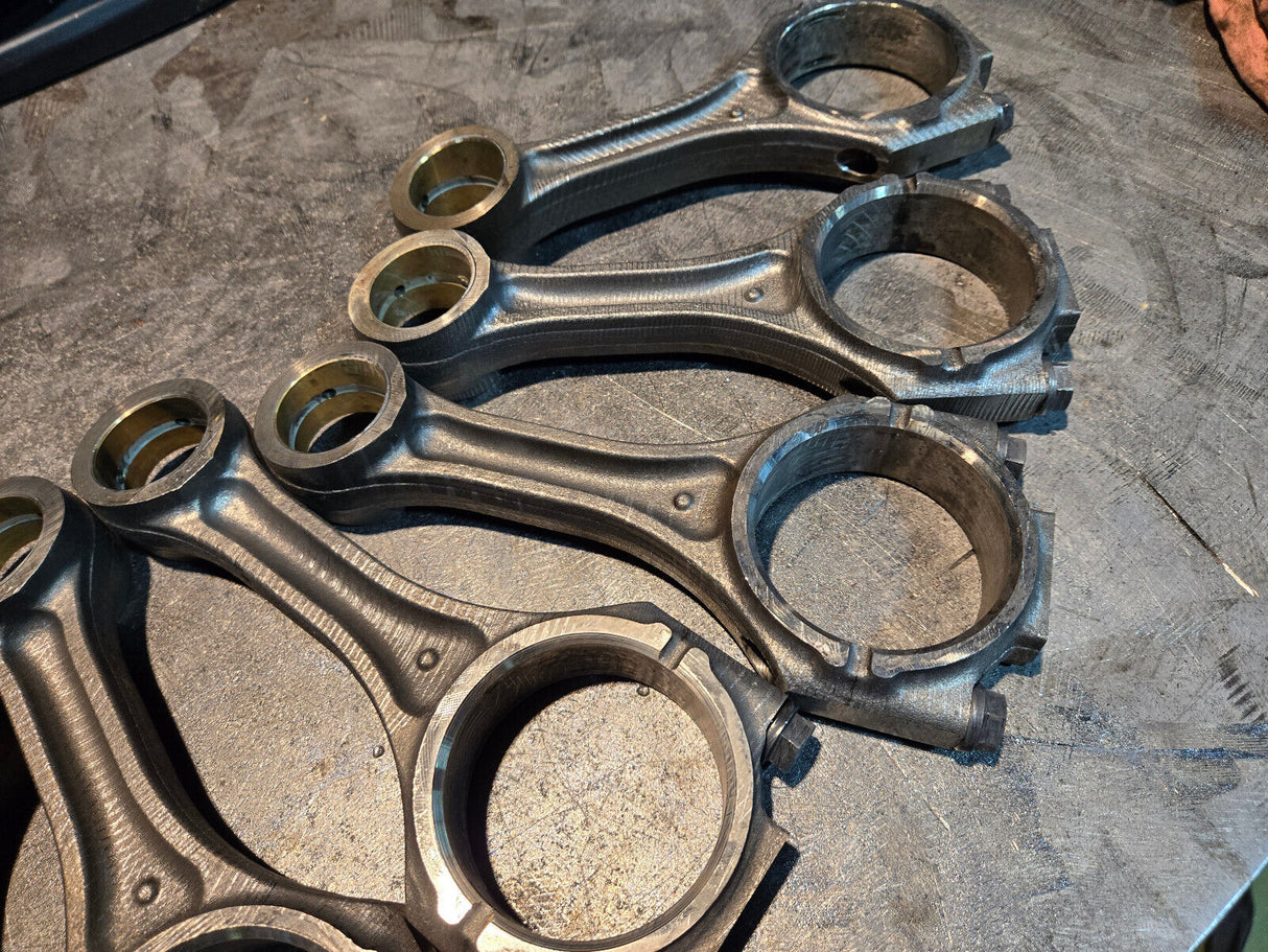 07-10 2007-2010 DURAMAX 6.6 6.6L LBZ LMM ENGINE CONNECTING ROD SET 97352631