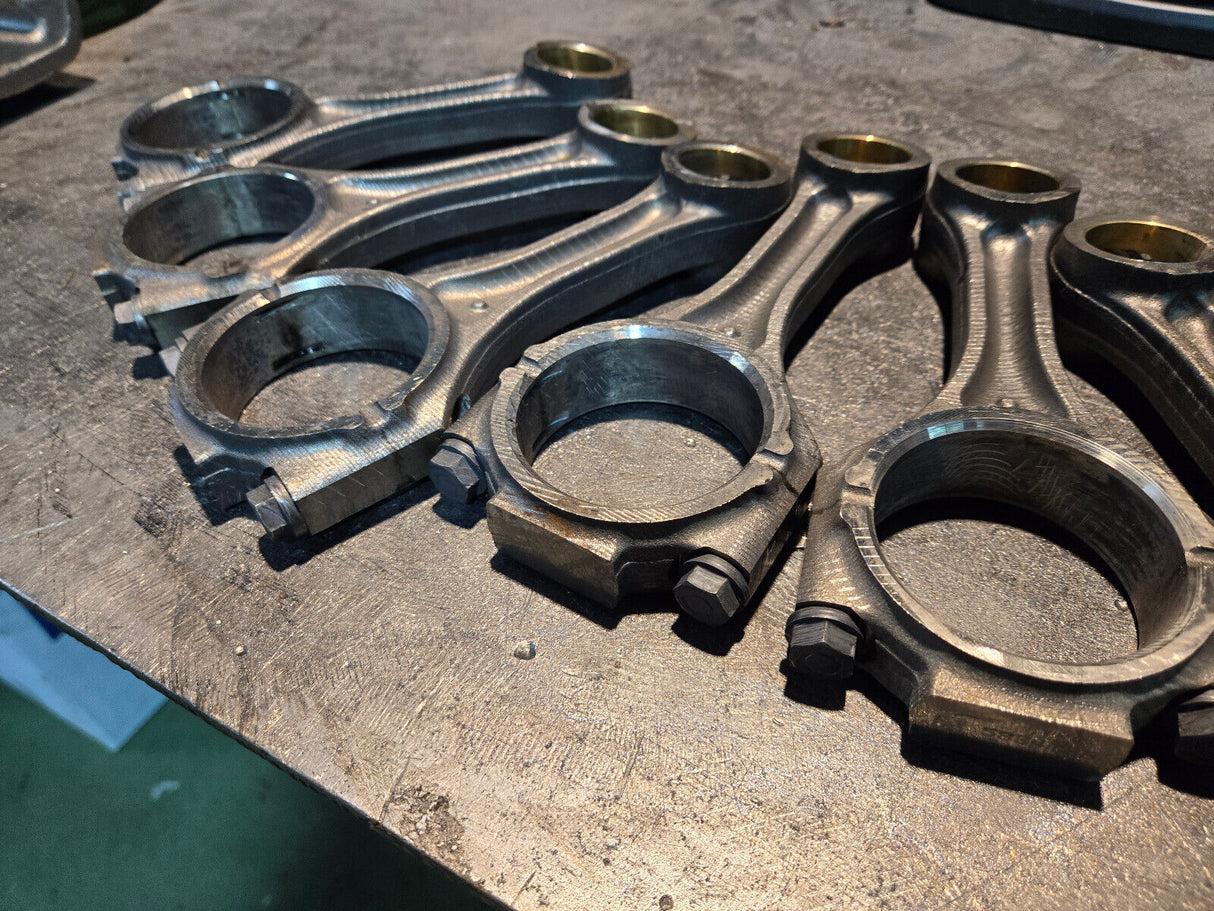 07-10 2007-2010 DURAMAX 6.6 6.6L LBZ LMM ENGINE CONNECTING ROD SET 97352631