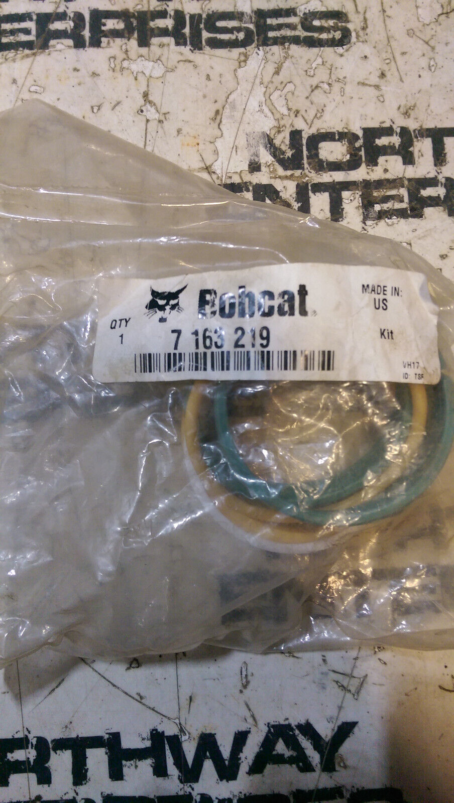 7163219 BOBCAT TRACK TENSIONER SEAL KIT