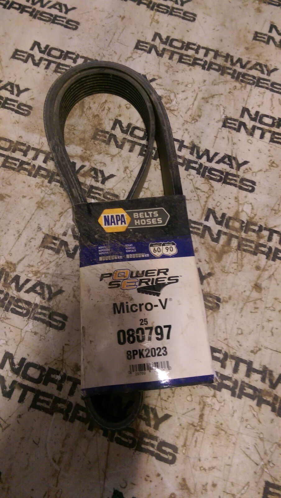 MICRO V BELT 080797 NAPA