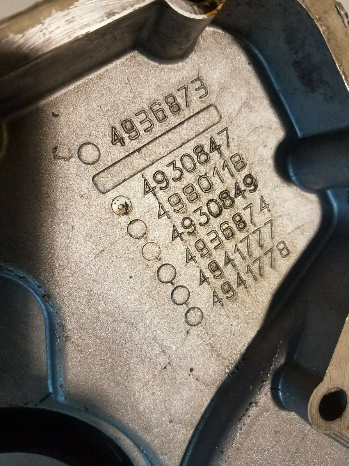 4930847 Cummins QSB 6.7 Front Engine Cover