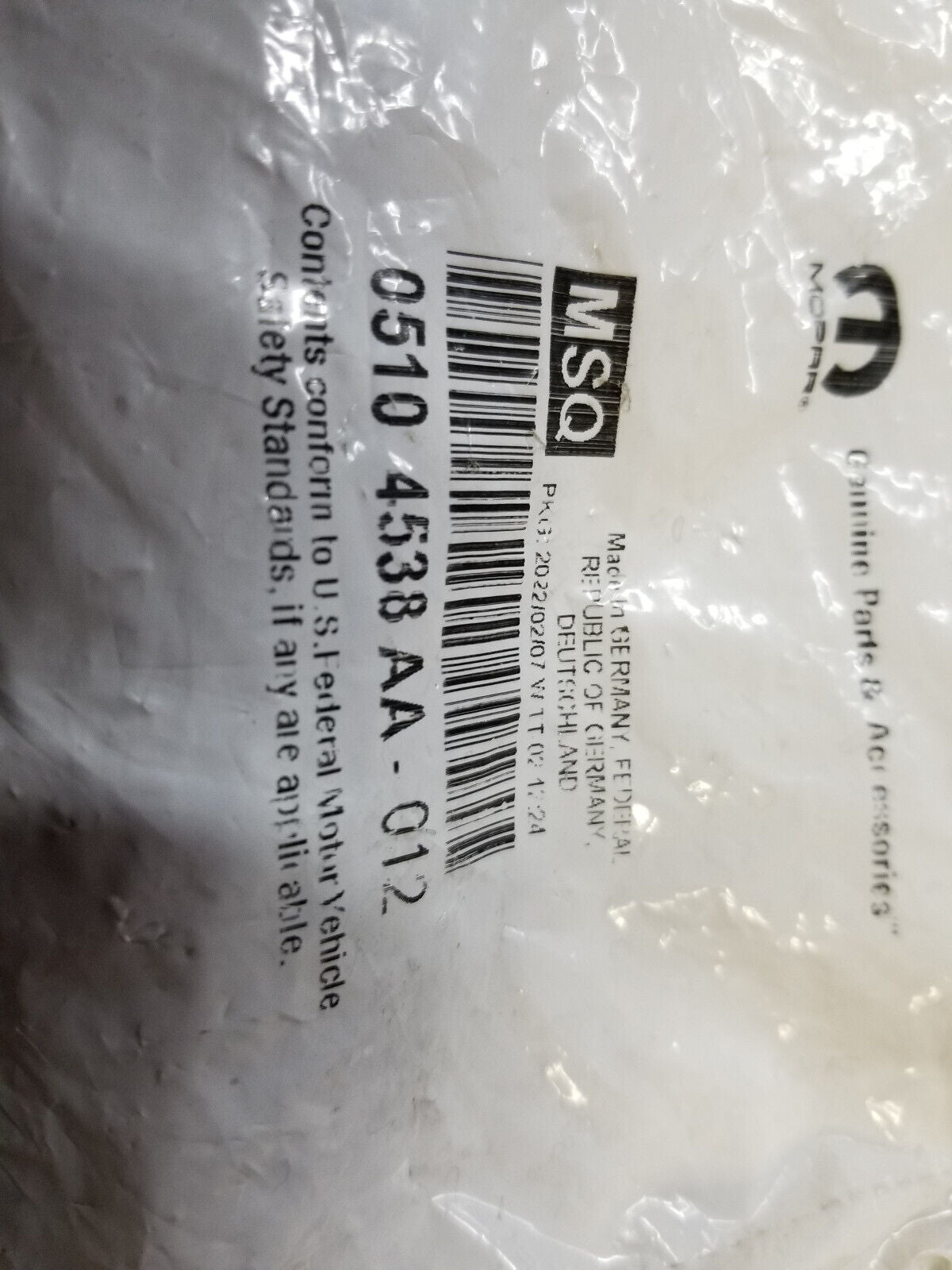 05104538AA BAG OF 12 LOCK WASHERS