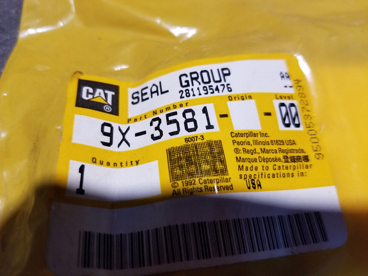 9X-3581 CATERPILLAR 9X3581 seal