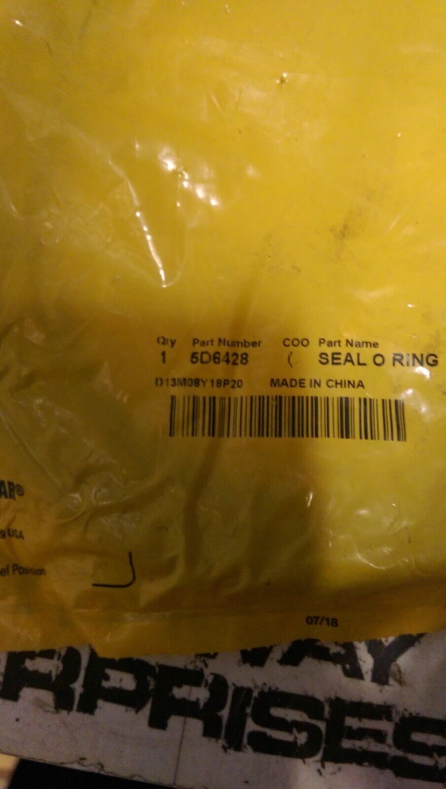 Caterpillar 5D-6428 Seal