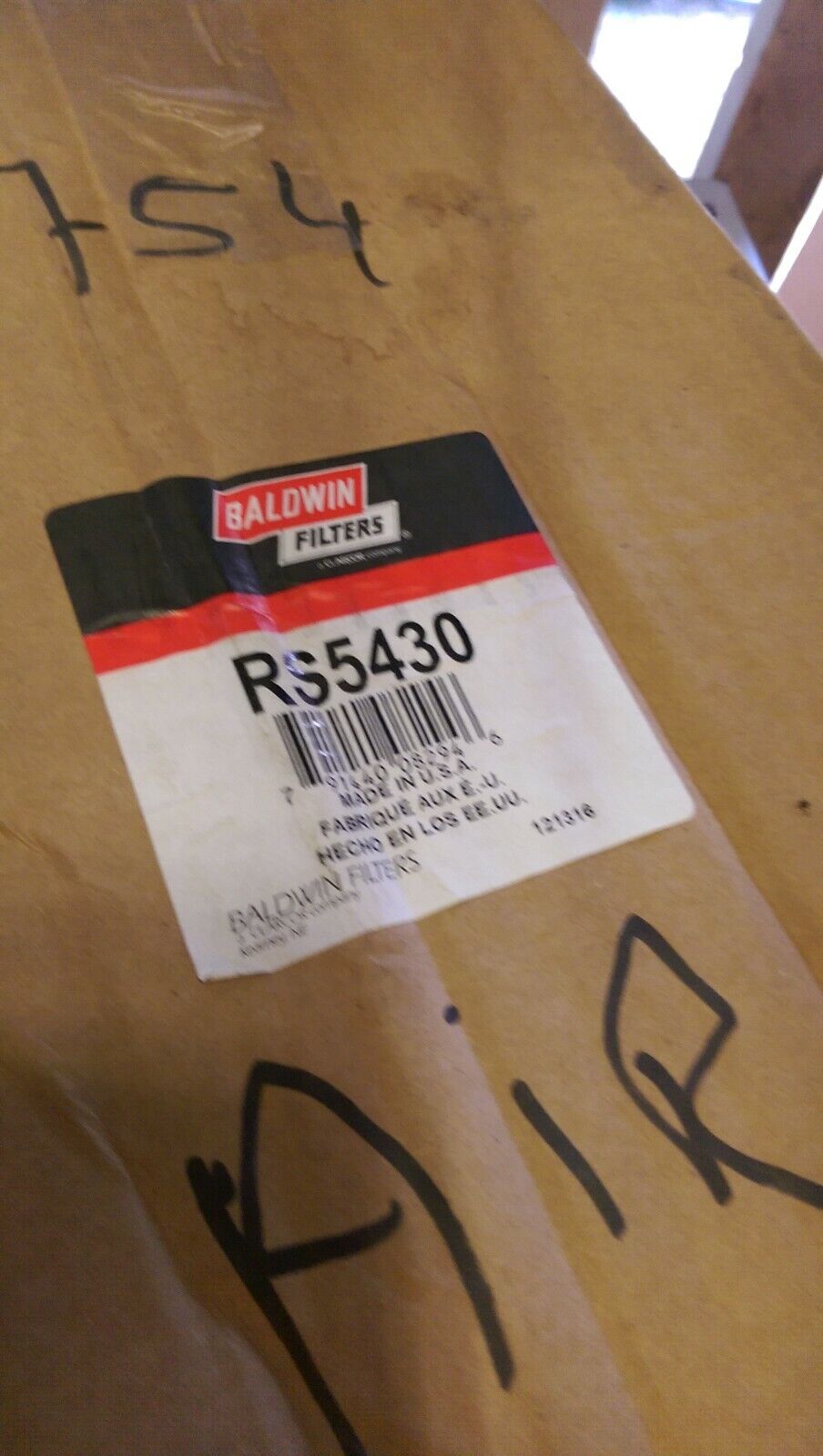 Baldwin RS5430 Radial Seal Inner Air Element