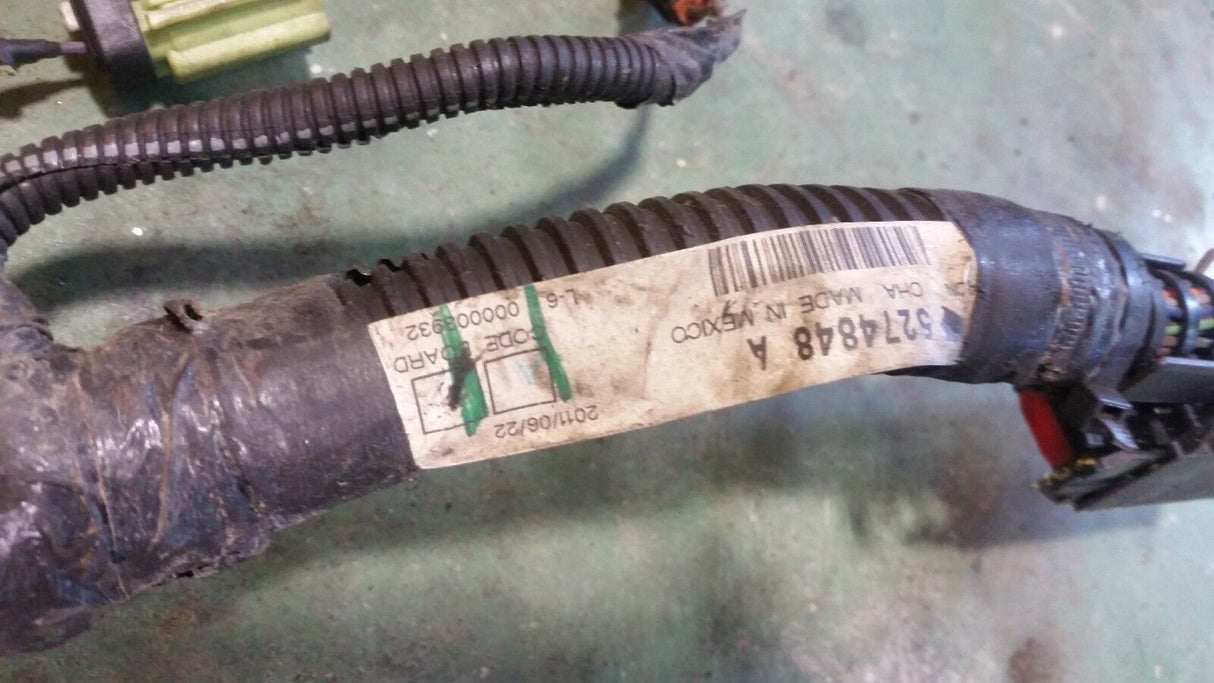2011 6.7L CUMMINS ENGINE HARNESS FOR PARTS 5274848