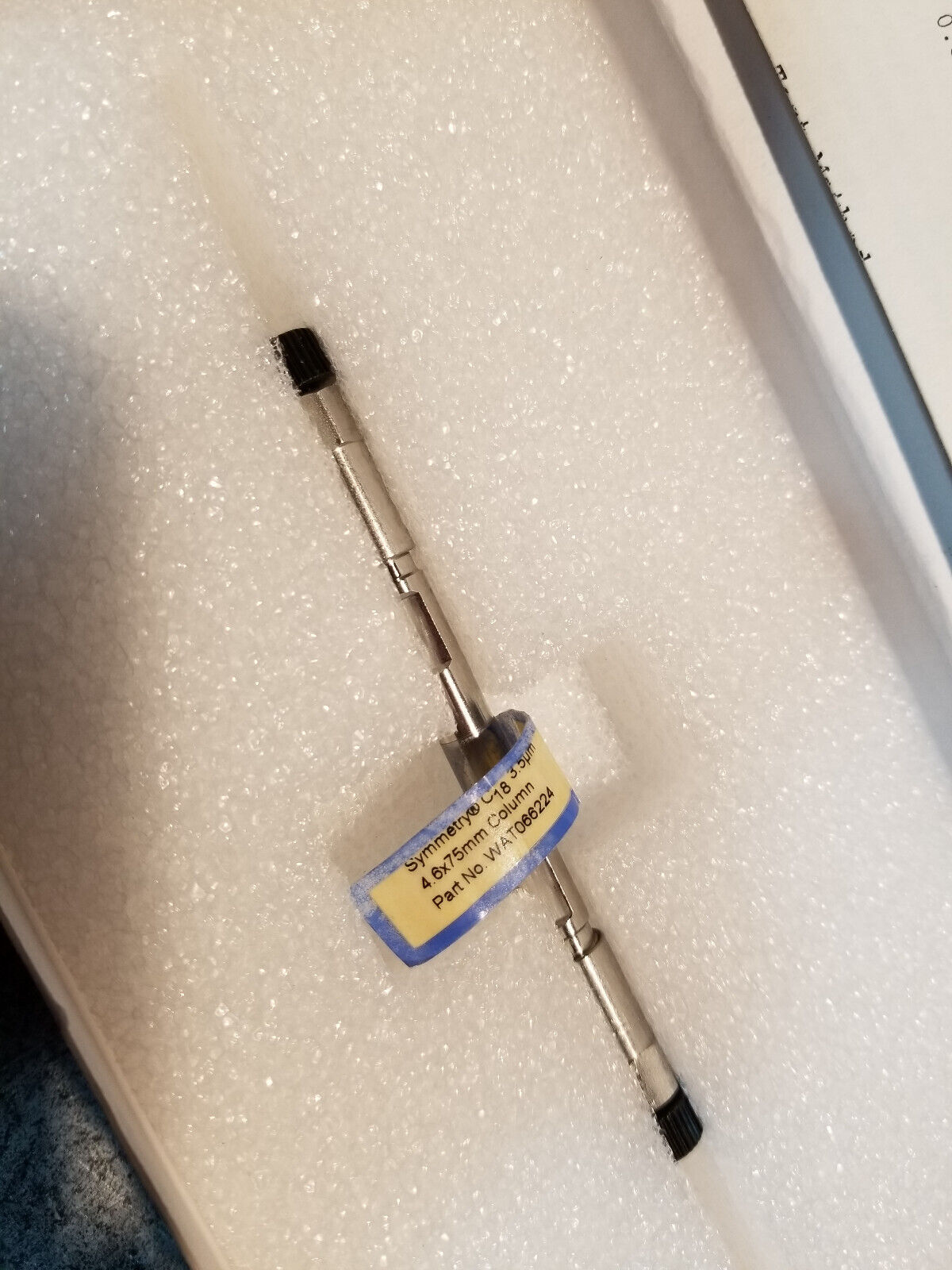 Waters WAT066224 Symmetry C18 3.5um 4.6mm X 75mm Column