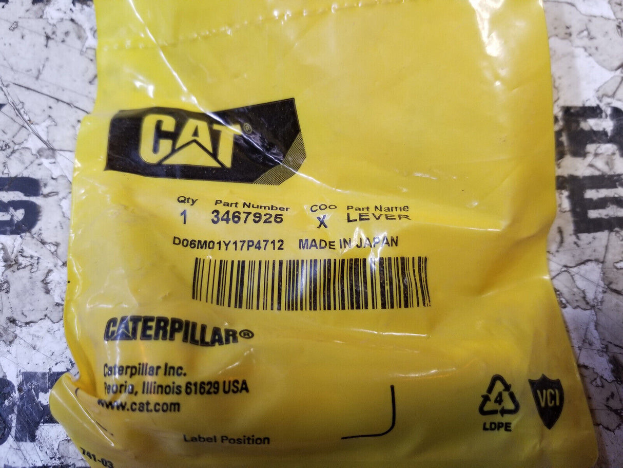 346-7925 CATERPILLAR HANDLE GRAB LEVER 3467925