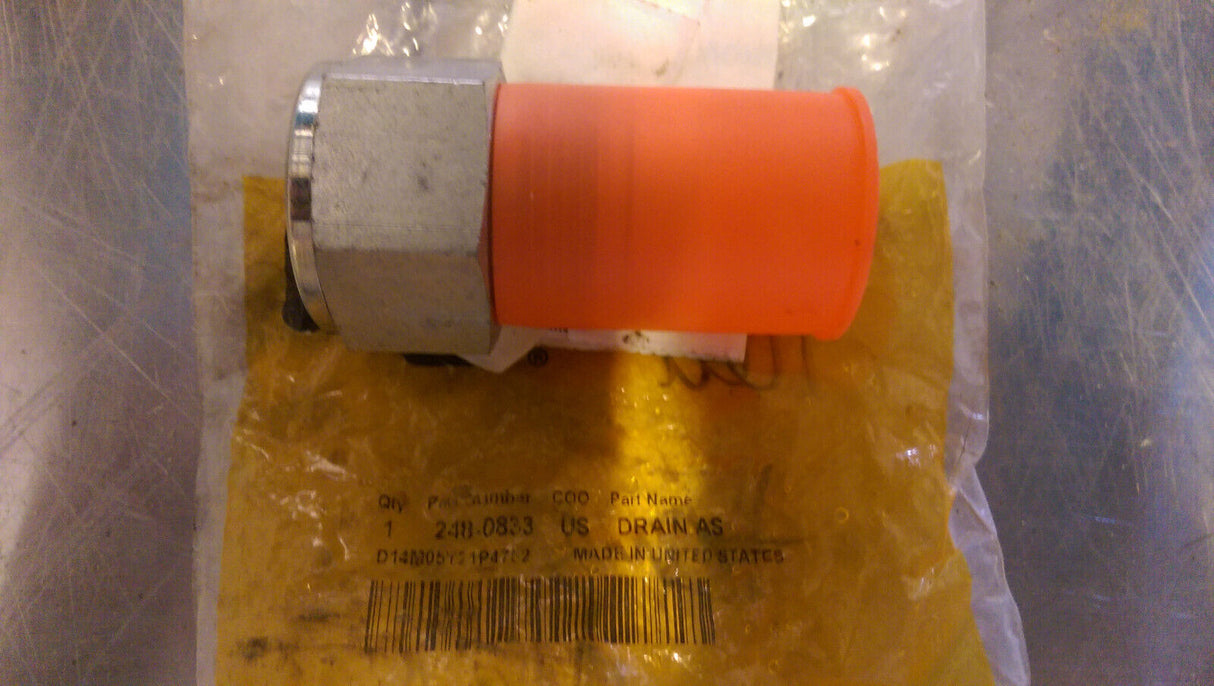 248-0833 CATERPILLAR DRAIN 2480833