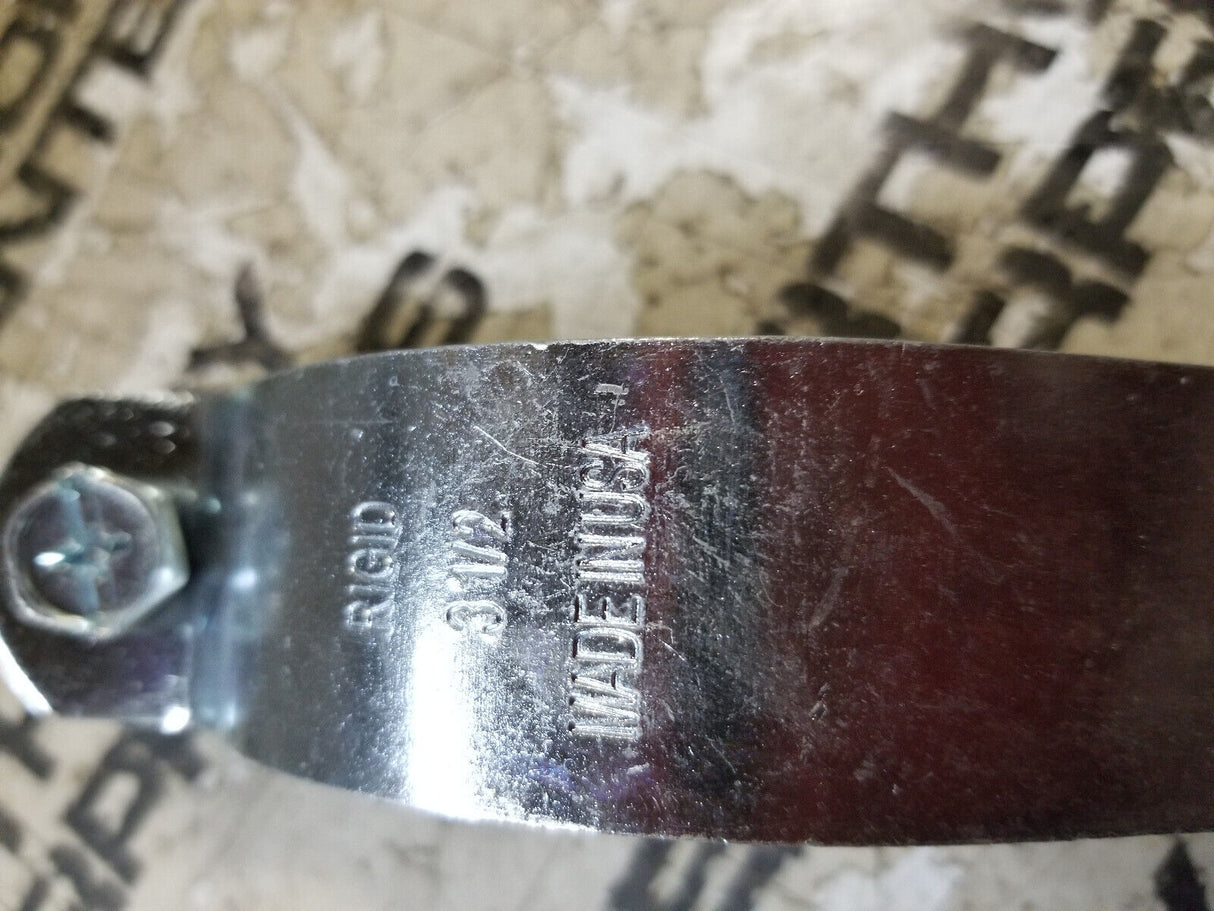 BOX OF 25PC 3-1/2 in. Carbon Steel Rigid Strut Clamp 7873Z0350