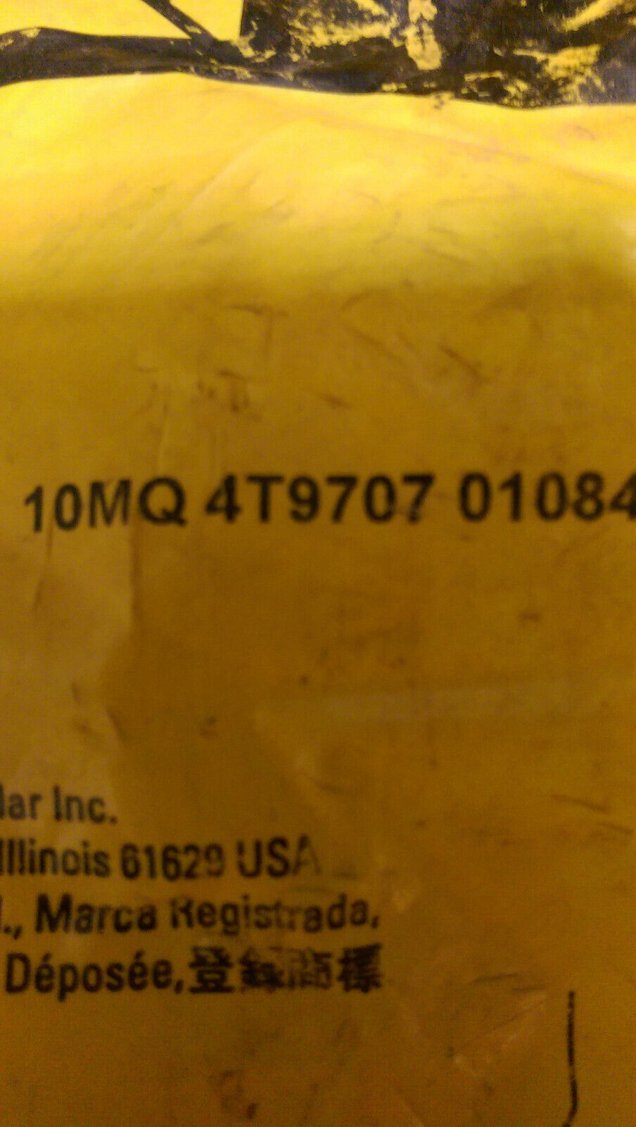 4T-9707 CATERPILLAR SHIMS LOT OF 10 SHIMS IN 1 BAG 4T9707