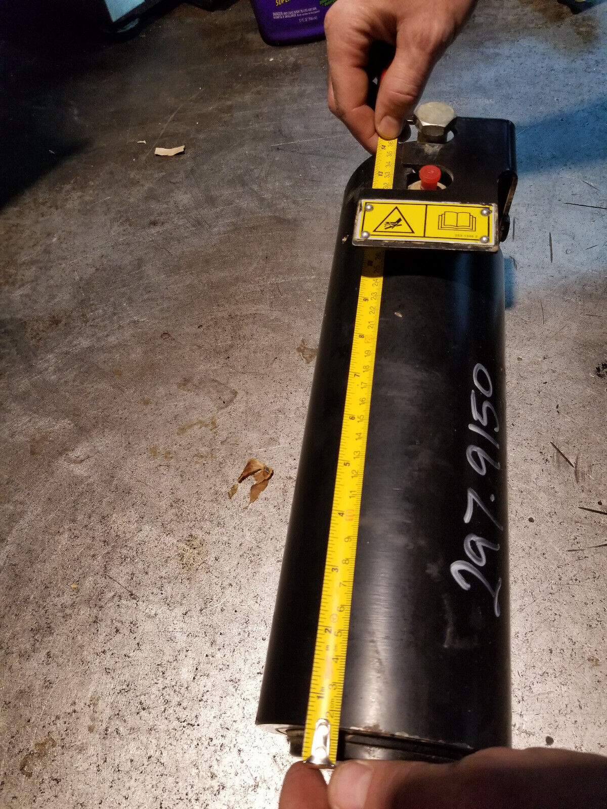 Caterpillar 297-9150 Hydraulic Track Adjustment - For Optimal Track Performance!