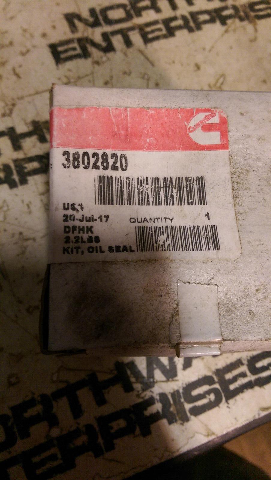 3802820 Front Main Crankshaft Oil Seal kit for 89-12 Dodge 5.9L 6.7L Cummins