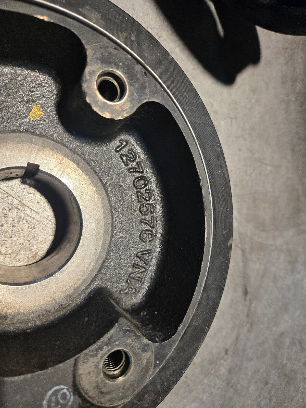 L5P 6.6L DURAMAX GM 2 PIECE HARMONIC BALANCER 12723412 12702576