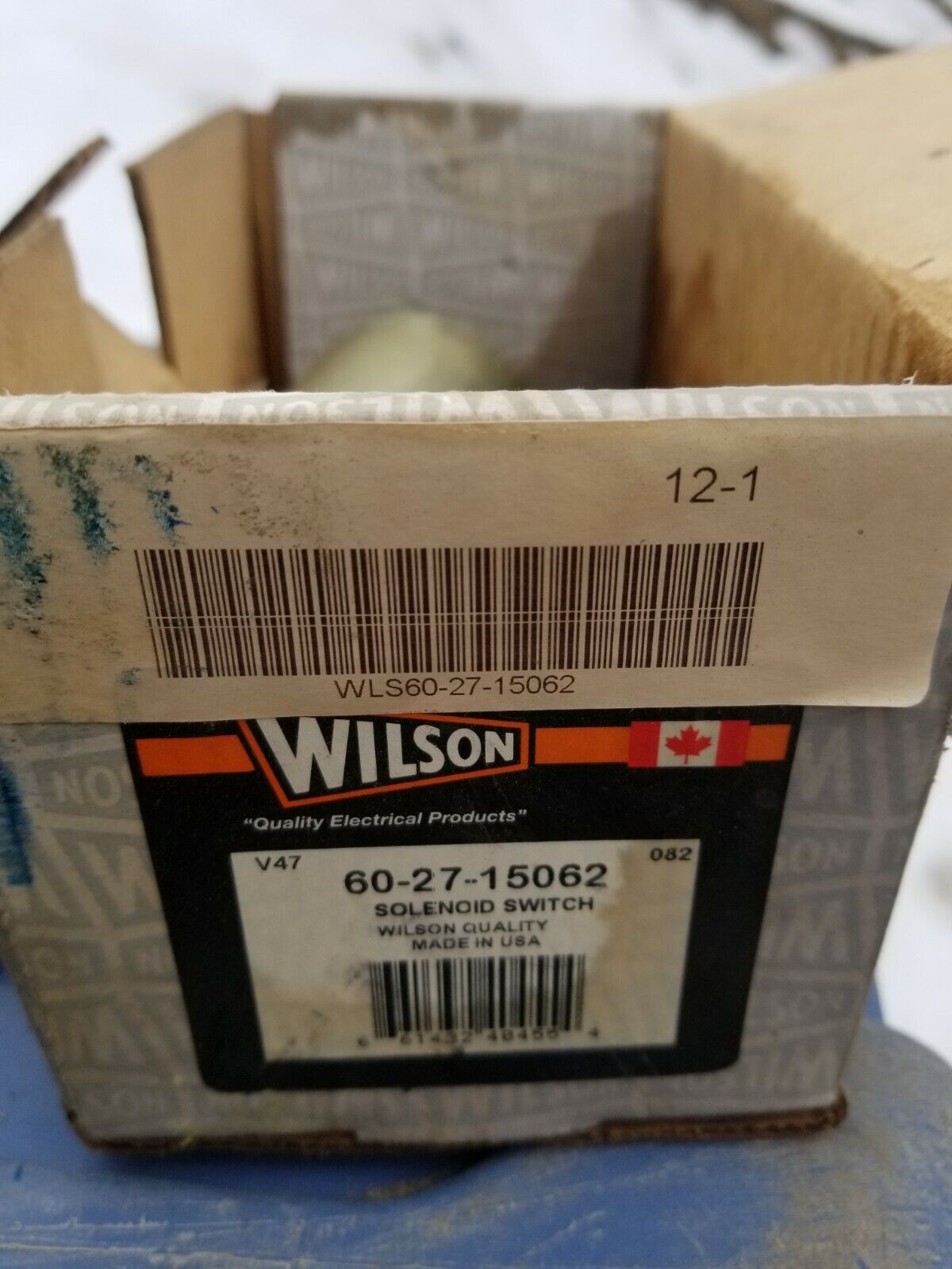 Wilson Starter Solenoid 60-27-15062
