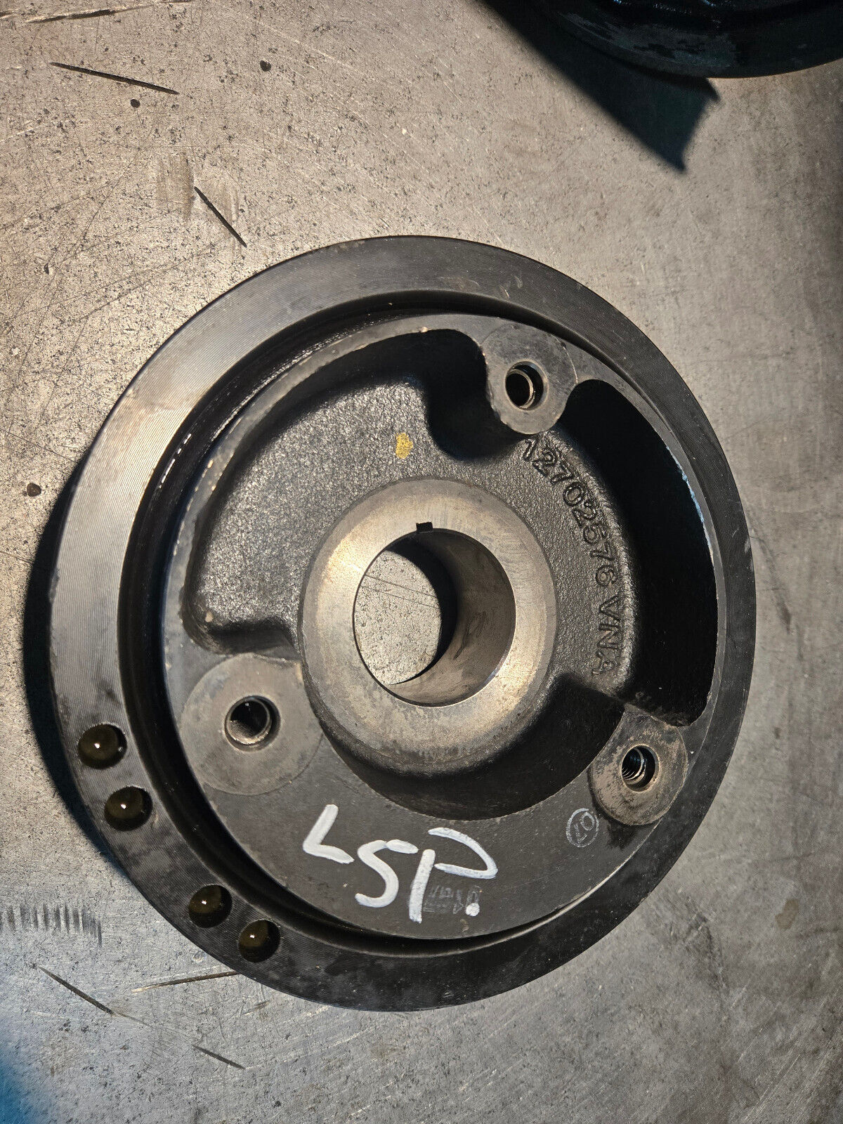 L5P 6.6L DURAMAX GM 2 PIECE HARMONIC BALANCER 12723412 12702576