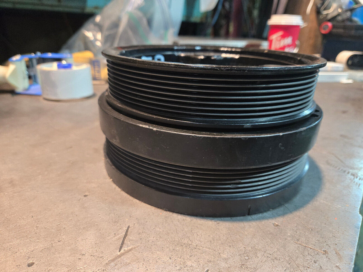 L5P 6.6L DURAMAX GM 2 PIECE HARMONIC BALANCER 12723412 12702576