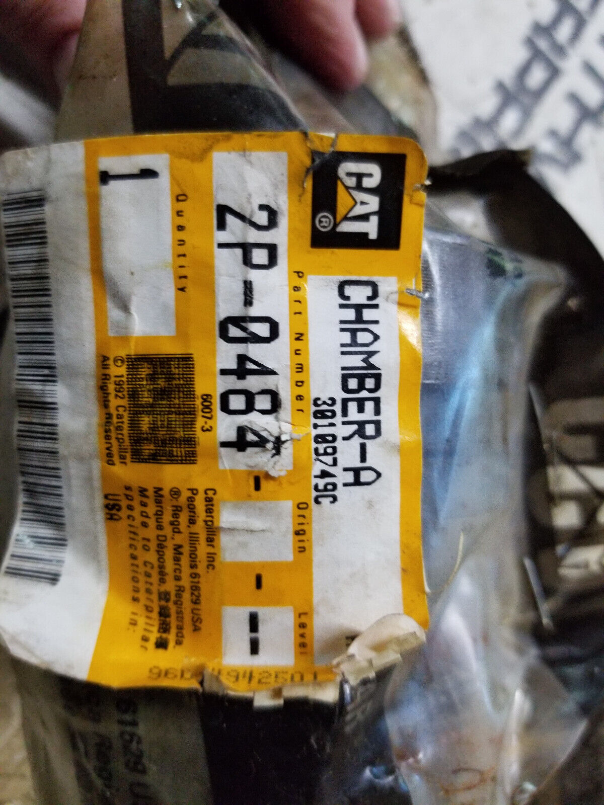CATERPILLAR 2P-0484 2P0484 Chamber A. Fits Caterpillar Models
