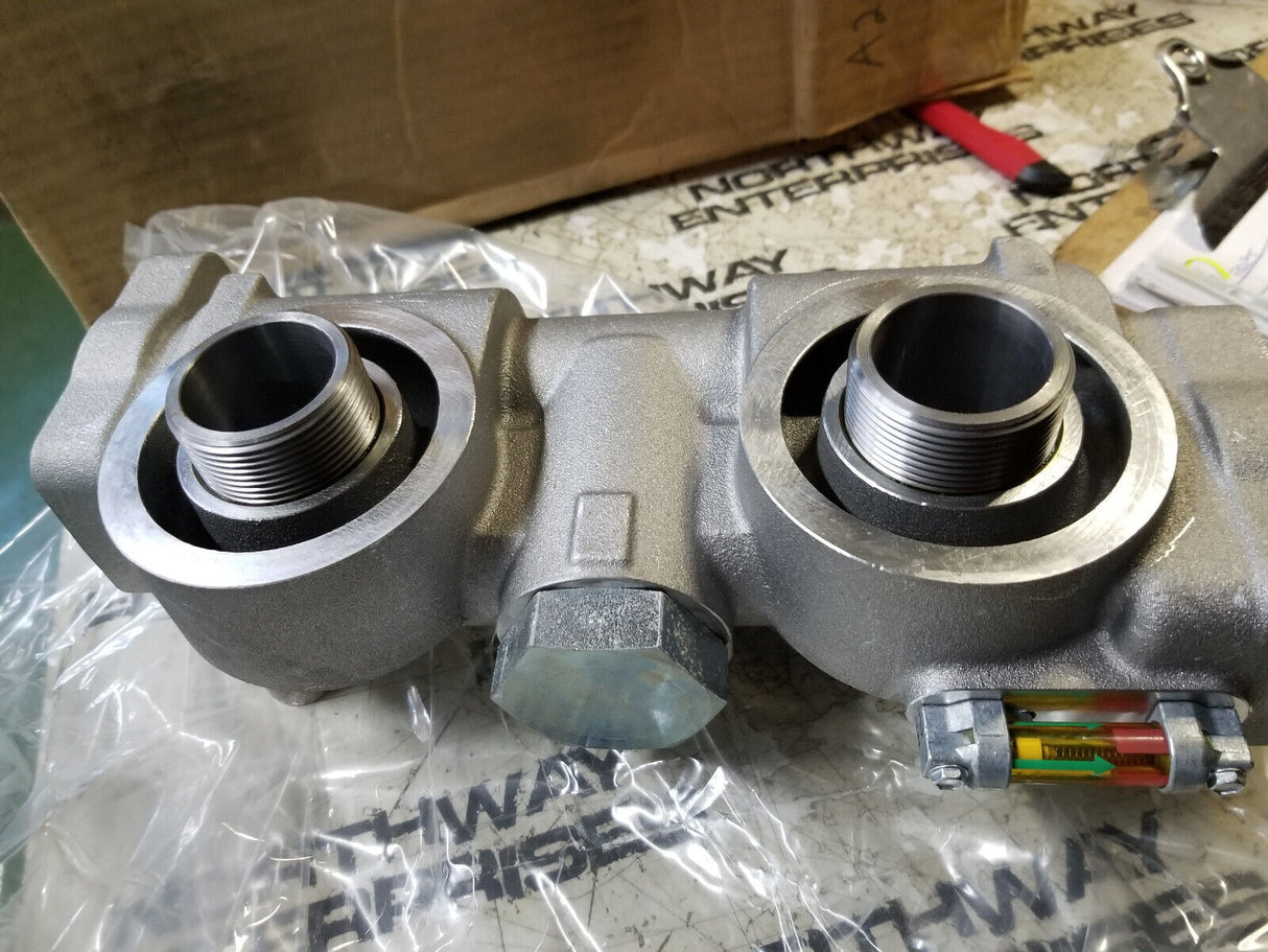 P167297 DONALDSON DUAL FILTER HEAD 66095167297 1-1/2" ORB 100GPM