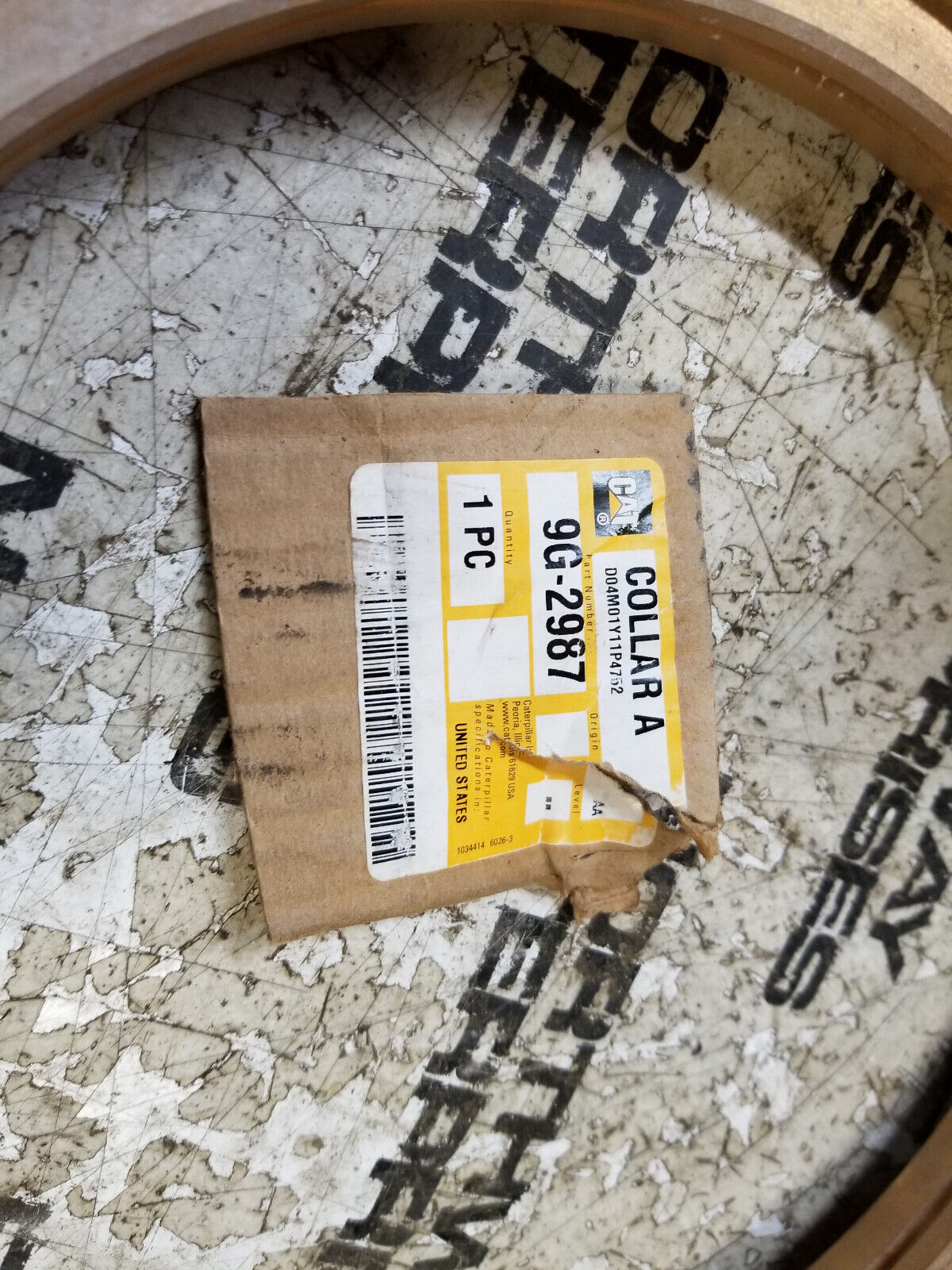 GENUINE CAT 9G-2987 COLLAR 9G2987 FITS PIPELAYER 583K 594H 572G