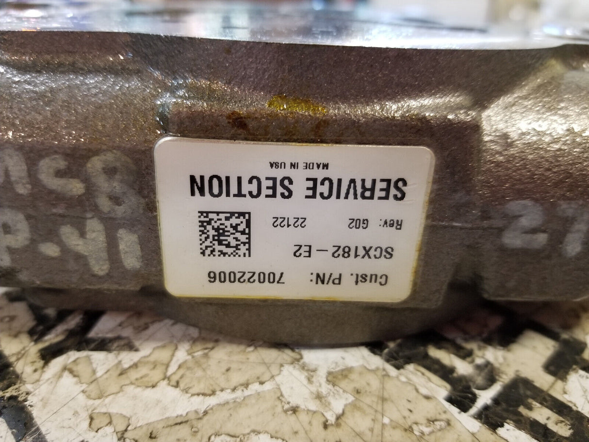 JL70022006 70022006 JLG FORK TILT SPOOL SECTION A NOTE THAT ACTUAL SPOOL MISSING