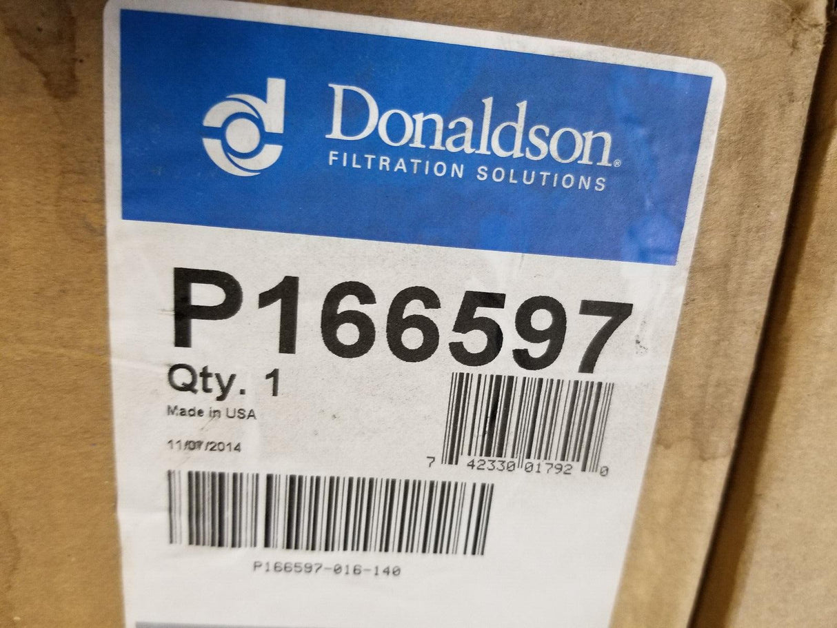 P166597 DONALDSON HYDRAULIC FILTER CARTRIDGE