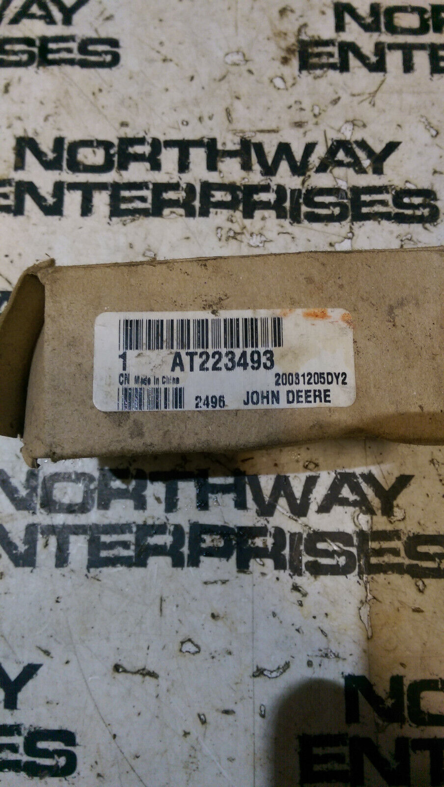 JOHN DEERE AT223493 IN LINE FUEL FILTER